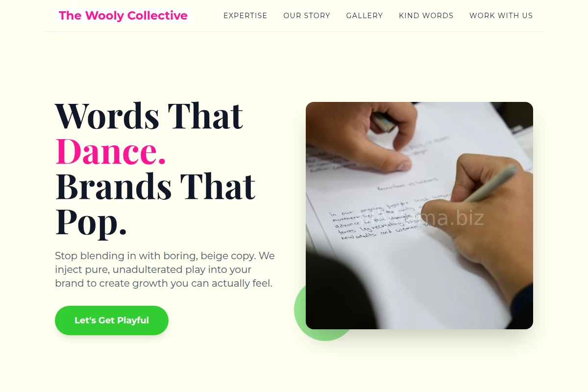 Playful Copywriting