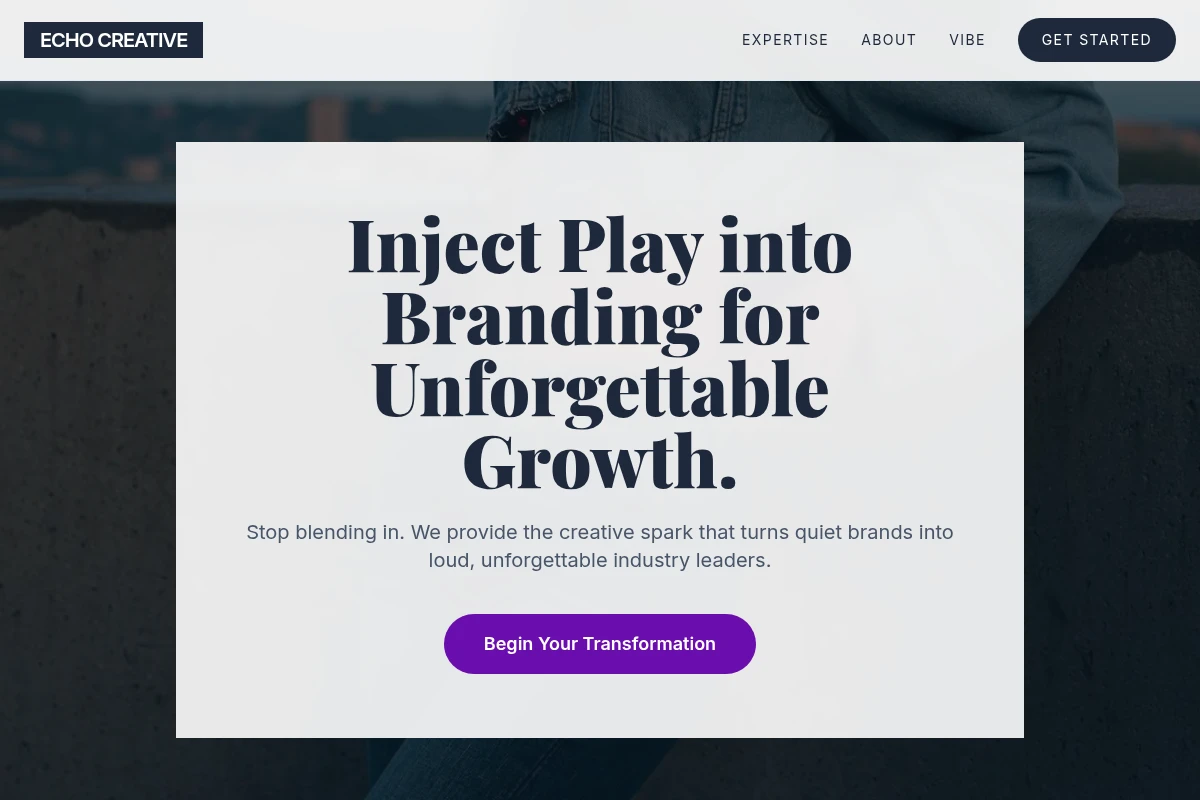 Echo Creative Direction